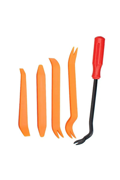 Choice 5pcs-ch Universal Car Door Trim Clip Removal Tool Kit Auto Panel Pry R...