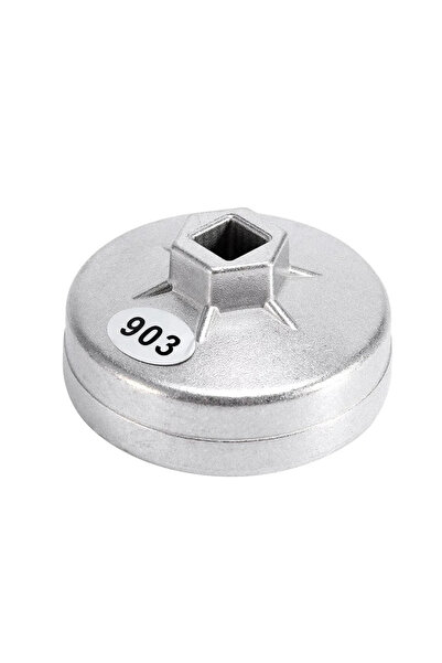 Choice 1pcs 74mm 14-Teeth Oil Filter Wrench, Aluminum Sket Removal Tool for B...