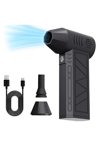 Choice منفاخ هواء صغير أسود اللون، 130,000 دورة في الدقيقة، 6 مكنسة كهربائية ...