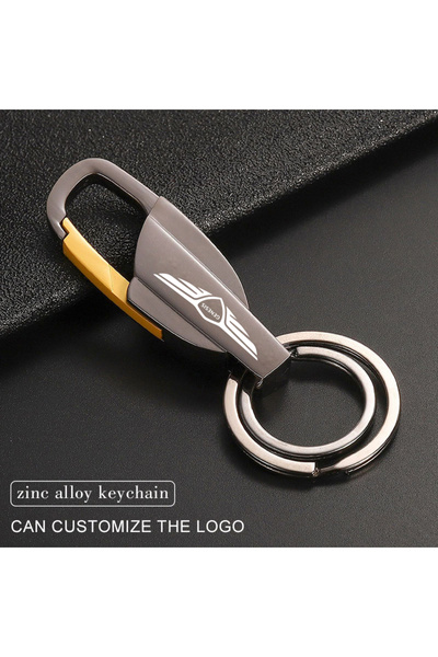 Choice1 هدية مجوهرات بلون مسدس، حامل سلسلة مفاتيح للسيارة مع مشبك، متوافق مع ...