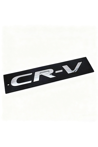 Choice1 CRV Badge 1pcs Glossy Silver 1pcs CR-V C R V Letters Logo Emblem 3D A...