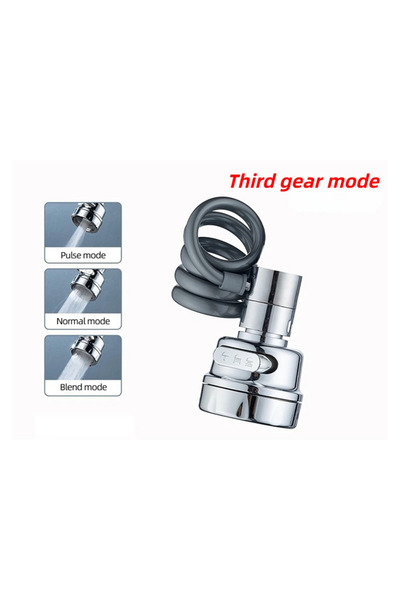 Choice 3 Modes No Filter 3 Modes Sink Faucet 360 Degree Rotation Filter Exten...