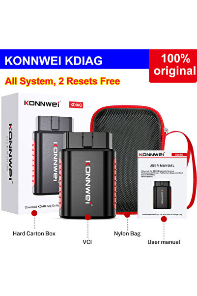 Choice جهاز فحص أعطال السيارات KDIAG KONNWEI OBD، اتصال بلوتوث، تطبيق KDIAG، ...