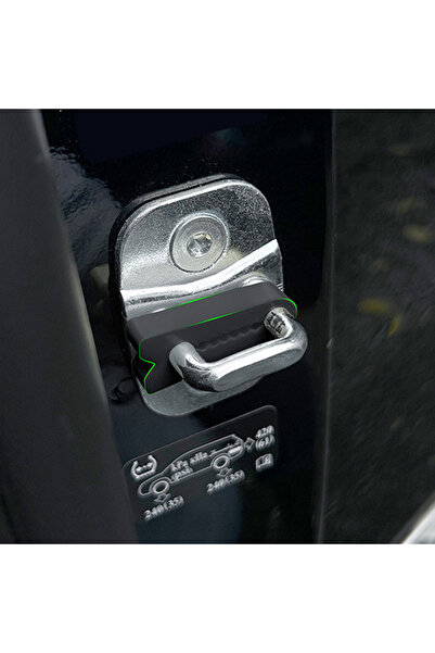 Choice3 8 قطع من وسادات امتصاص الصدمات السوداء المضادة للاهتزاز لأبواب السيار...