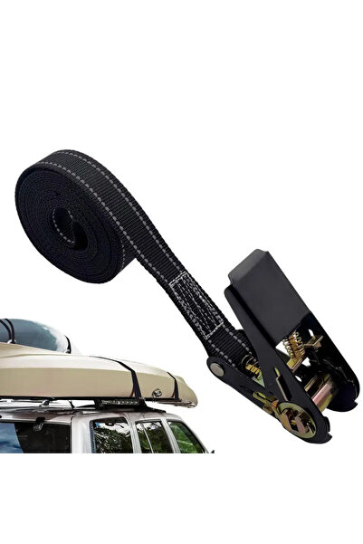 Choice L Heavy Duty Ratchet Car Tie down Straps with Ratchet 1760lb Break Str...