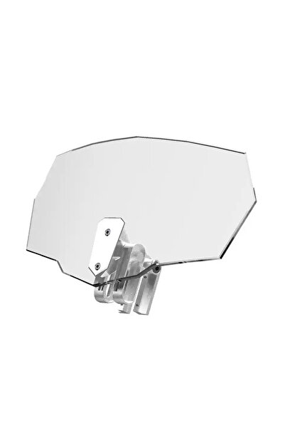 Choice 1 واقي رياح للدراجات النارية/الدراجات البخارية، قابل للتعديل، مشبك تثب...