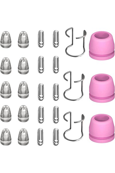 Choice SG-55 AG-60 WSD-60 Plasma Cutting flashlight Tip Nozzle Cumables Kit 0...