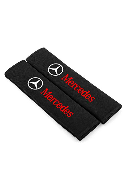 Choice غطاء حزام الأمان من قطعتين من قطن، واقي كتف آمن لسيارة مرسيدس بنز W220...