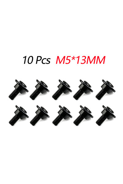 choice2 10 براغي M5x13 M5 لدراجات دوكاتي النارية بانيجال V4 V2 ستريت فايتر سو...