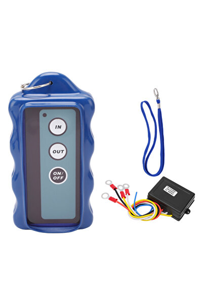 Choice Blue Wireless Winch Remote Control Electric Winch Controller with 434M...