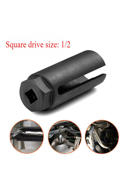 Choice أداة فك مستشعر الأكسجين الأسود، قطعة واحدة بطول 9 سم، مفك براغي مربع 1...