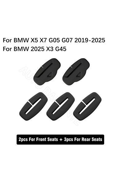 Choice1 5 قطع من أغطية حماية مشبك حزام الأمان لسيارات BMW X5 و X7 و G05 و G07...