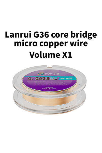 Choice G36 0.038mm 1PCS Lanrui G36 Ultra Fine per Flying Wire 0.0038mm for Ph...