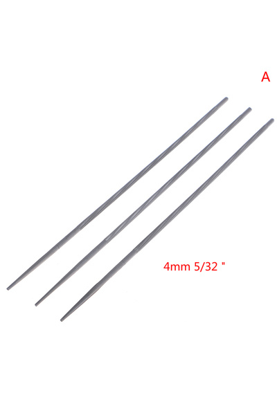 Choice1 4.0mm 3pcs Round Chainsaw Saw Chain Files Sharpening Chainsaw Chains ...
