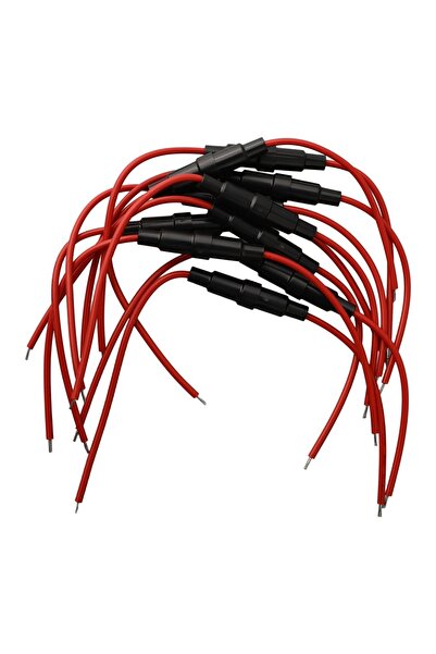 Choice 10pcs 5x20mm Inline Fuse Holder Fast-Blow Screw Type Fuse Holder With ...