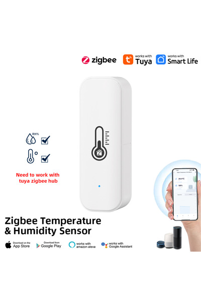 Choice Zigbee sensor Tuya Smart Zigbee/WiFi Temperature &Humidity Sensor Smar...