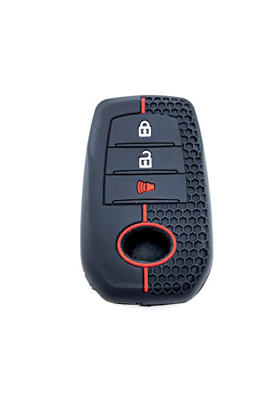 Choice 3 أزرار سيليكون لسيارة تويوتا سيينا ميراي هايلكس فينزا هارير تندرا RAV...