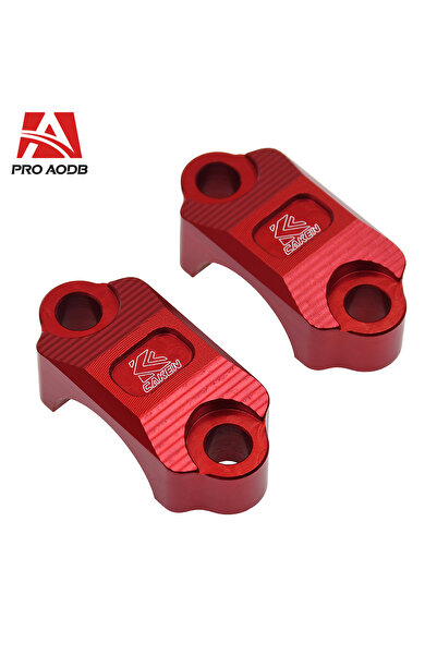 choice2 Red Motorcycle Clutch Brake Master Cylinder Handlebar Bar CNC Clamp C...