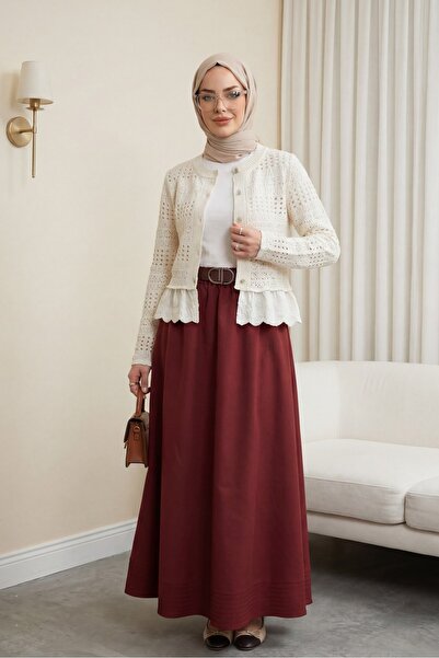 HİJABAYA Φούστα με ελαστική μέση στην άκρη Με λεπτομέρεια ραφής Με φόδρα Εισα...