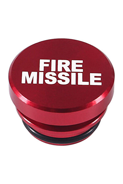 Choice3 FIRE MISSILE Red Billet Aluminum Car Cigarette Lighter Plug Replaceme...
