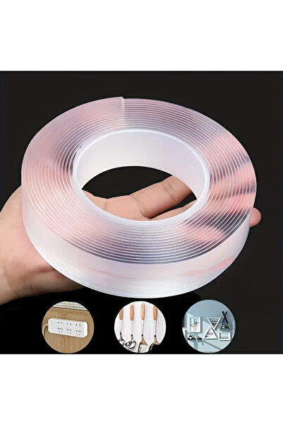 Choice4 20mm 1mm 3M Clear Double Contact Nano Tape Powerful Extra Strong Side...
