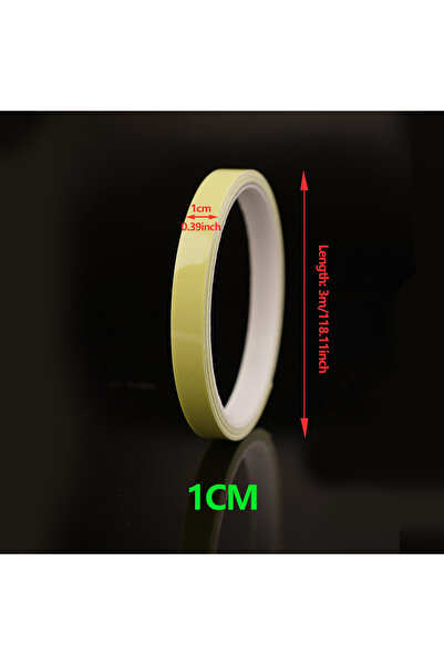 Choice3 3M Width-1cm Luminous Tape For Night Use, Waterproof Luminous In The ...