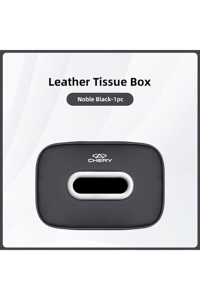 Choice3 H-Black Car Tissue Storage Box Organizer Auto Accesories For Chery Ti...