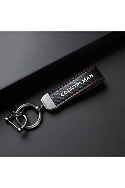 Choice COUNTRYMAN Car Keychain Leather Keyring Logo For Mini John Cooper R56 ...