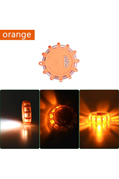 Choice مصباح LED مغناطيسي برتقالي جديد للسيارة، قطعة واحدة، مصباح تحذير ستروب...