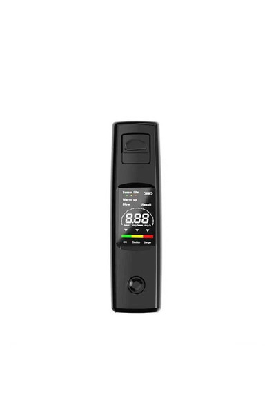 Choice Black Alcohol Tester Professional High Sensitivity Breathalyzer Non-Co...