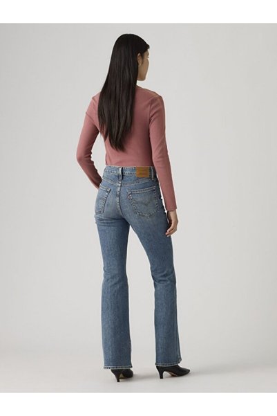 Levi's 726 ™   بنطلون جينز نسائي عالي الخصر - وجه يمين