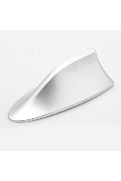 Choice هوائي سيارة فضي على شكل زعنفة القرش، هوائي سقف السيارة بدون حفر، راديو...