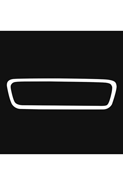 choice2 WHITE Anti Slip Rearview Mirror Protector Trim Silicone Frame Protect...