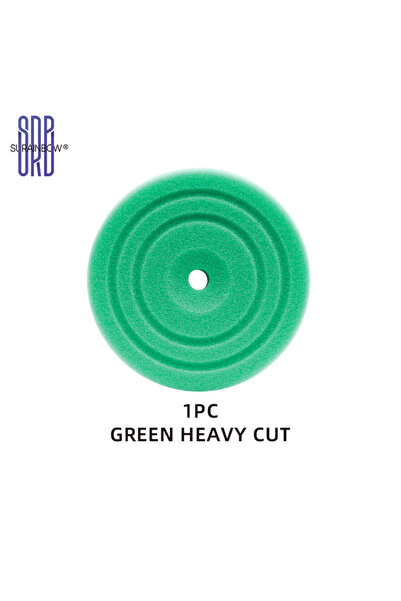 choice2 وسادات تلميع إسفنجية خضراء شديدة القطع من نوع SRB، وسادات تلميع مداري...