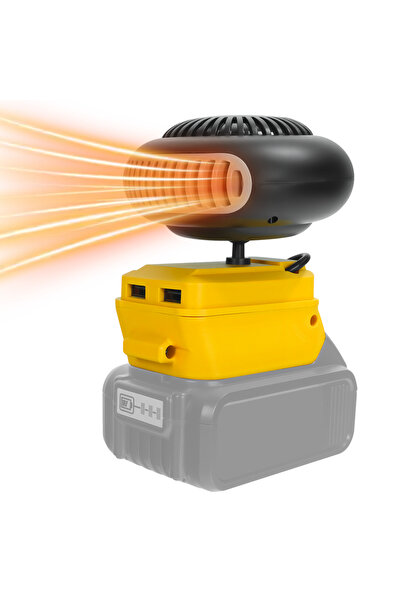 Choice without battery Portable Warm Air Blower Car Heater Cordless Car Defro...