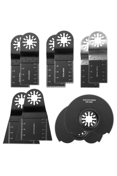 Choice مجموعة شفرات منشار متعددة الاستخدامات مكونة من 10 قطع لقطع المعادن وال...