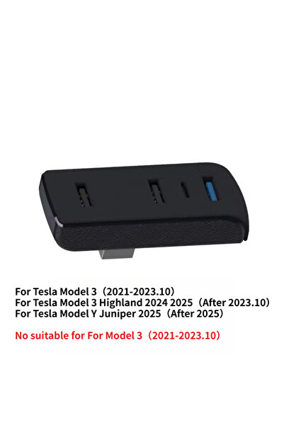 Choice Upgraded version Glove Box Dking Station for Tesla Model Y 3+ Y Junipe...