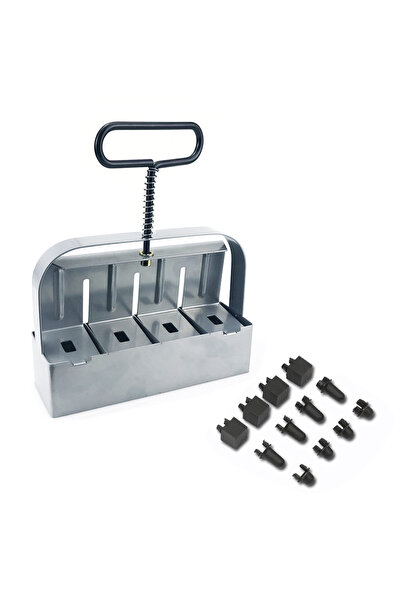 Choice أداة يدوية جديدة لتحضير الشتلات، بمقبض أسود، لصنع 4 أنواع من تربة الزر...