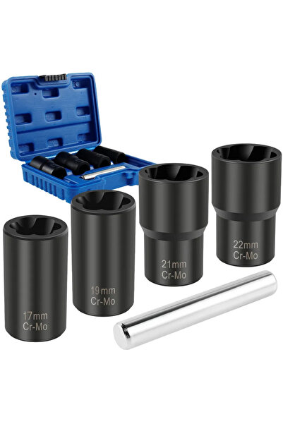 Choice Broken screw nut 5Pcs Damaged Nut Extractor Set Durable Broken Bolt an...