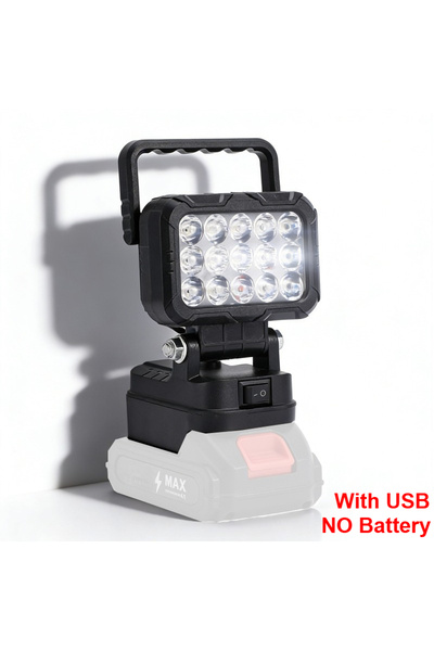 Choice ملحق بطارية ليثيوم أيون 18 فولت من ماكيتا BL1830 مصباح عمل LED ضوء شعل...