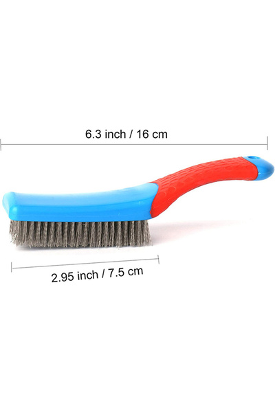 Choice And Paint Heavy Duty Stainless Steel Wire Brush With Comfortable Plast...
