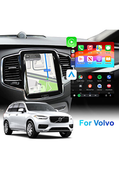 Choice مجموعة ترقية شاشة فولفو الكاملة، صندوق فك التشفير، نظام كاربلاي لاسلكي...