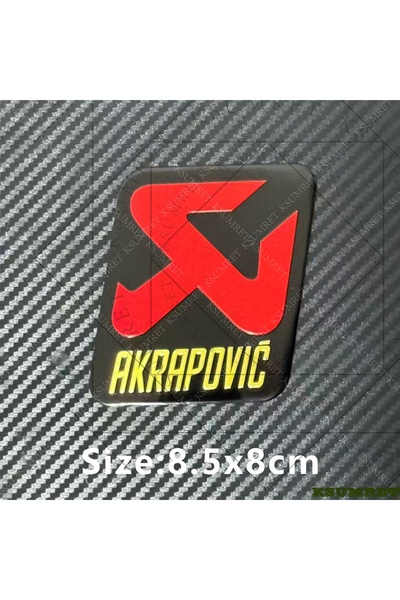 Choice5 ملصق شعار دراجة نارية من ستايل 5 لعادم أكربوفيتش، ملصقات معدنية مقاوم...