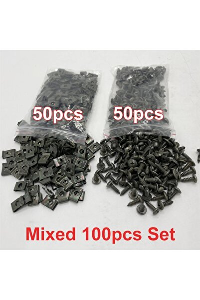 Choice1 mixed 100pcs set Zinc plated u shaped self tapping screws 100 pcs for...