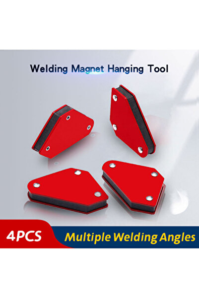 Choice 4pcs Welding Magnet Magnetic Holder 45/90/135 Degrees 10LBS Arrow Clam...