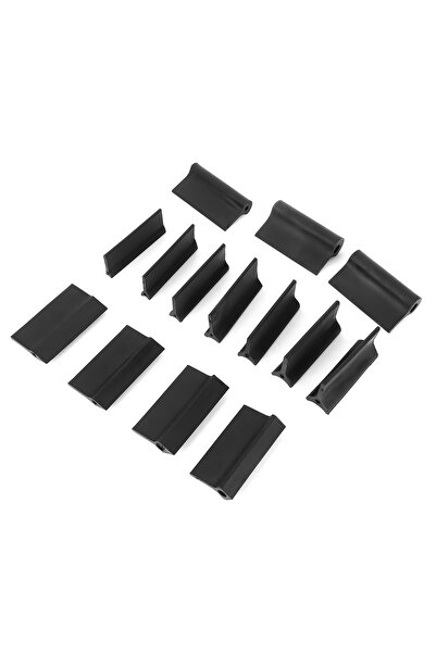 Choice 14pcs Sanding Blk Sandpaper Mat Flexible Contour Polishing Pad for Woo...