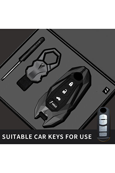 Choice غطاء مفتاح سيارة أسود اللون من G-black لمازدا 2، 3، 6، أكسيلا، أتنزيا،...