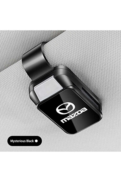 Choice1 حامل نظارات للسيارة مازدا أسود اللون، مشبك تخزين للنظارات، حامل نظارا...