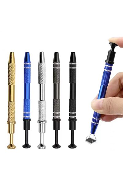 choice2 ملقط أزرق برأس حاد 12 سم، قطعة واحدة، 4 مخالب، أداة استخراج مكونات ال...