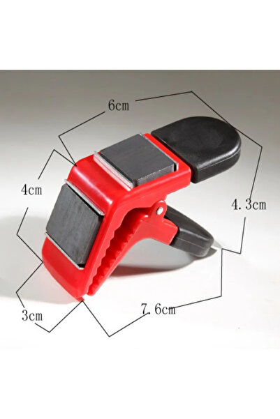 Choice 1pcs Sturdy Plastic Magnetic Paint Brush Holder Useful To Clamp Tarps ...